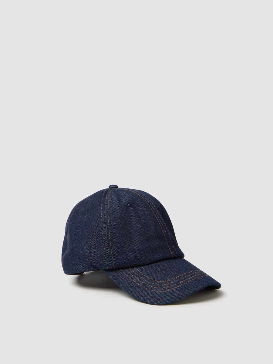 Blue Pure Cotton Hat_0