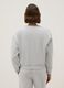 Brown cotton blend regular fit sweatshirt with crew neck_2