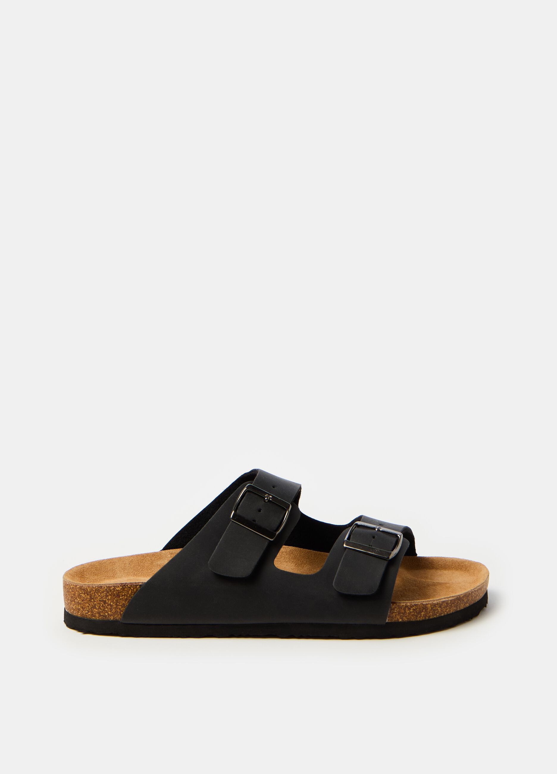Sandals with double band