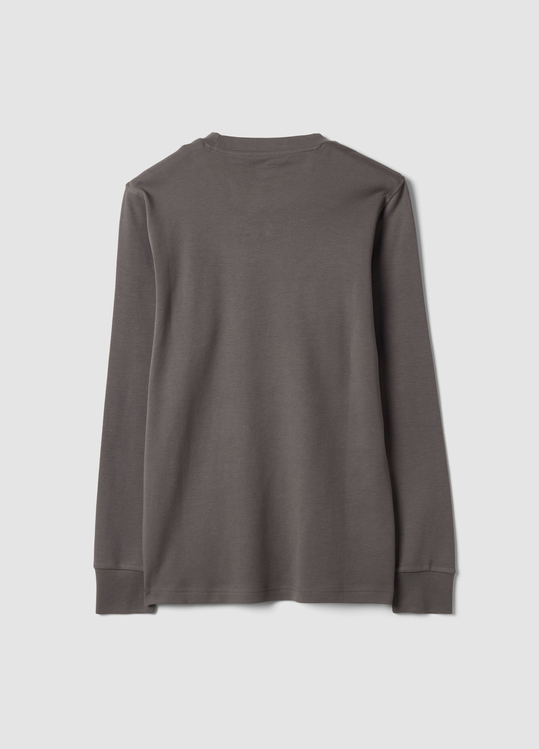 &Gamma;&kappa;&rho;&iota; T-shirt &alpha;&pi;ό 100% &beta;&alpha;&mu;&beta;ά&kappa;&iota; &mu;&epsilon; &sigma;&tau;&rho;&omicron;&gamma;&gamma;&upsilon;&lambda;ή &lambda;&alpha;&iota;&mu;ό&kappa;&omicron;&psi;&eta;