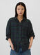 Check flannel shirt with pockets_0