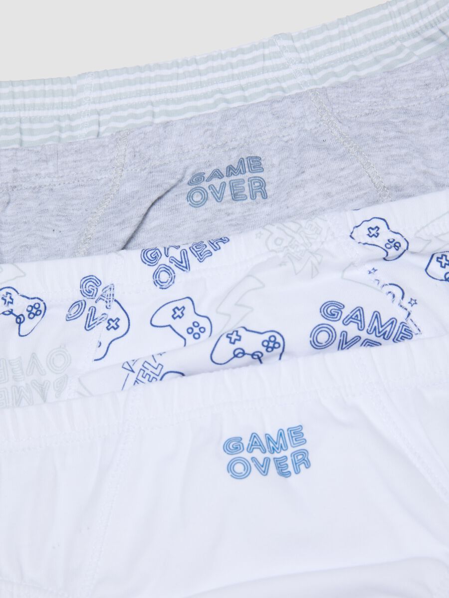 Seven-pack of multicolour videogame-themed briefs in pure organic cotton_3