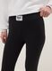 Leggings en coton stretch noir coupe regular avec logo Everlast_3