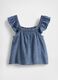 Light Denim Smock Top_2