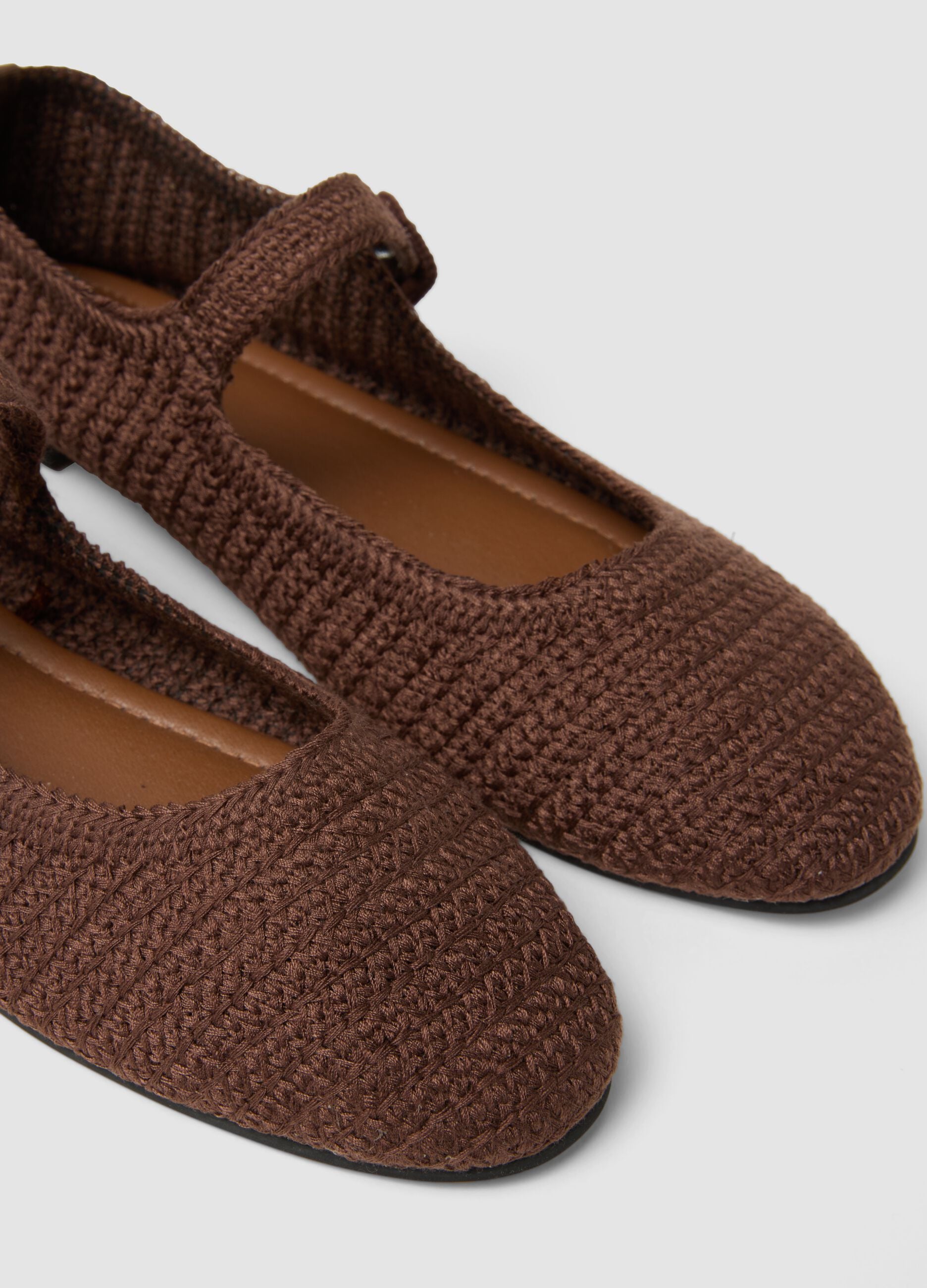 Brown Sandals with Strap