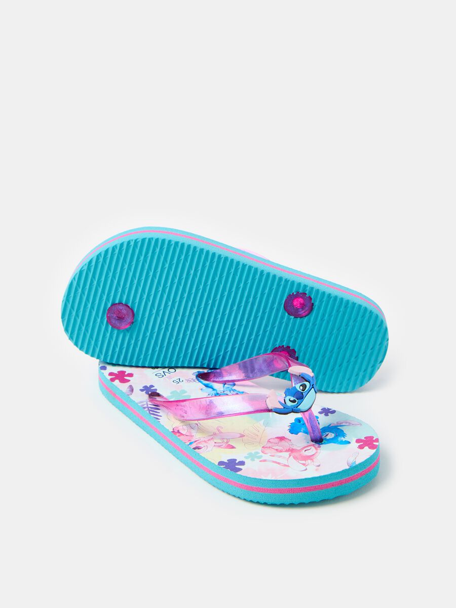 Thong sandals with Stitch print_1
