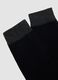 3-pack of black mid-calf socks in organic stretch cotton_1