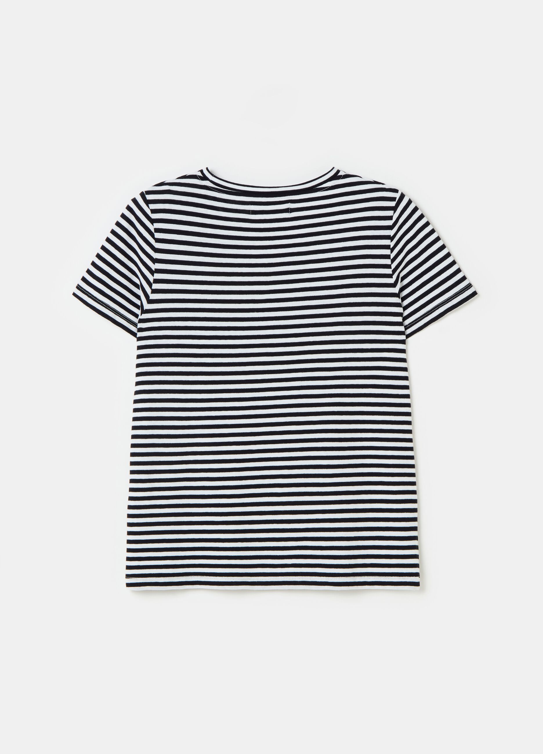 Contemporary striped T-shirt
