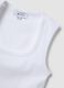 White stretch cotton tank top_5