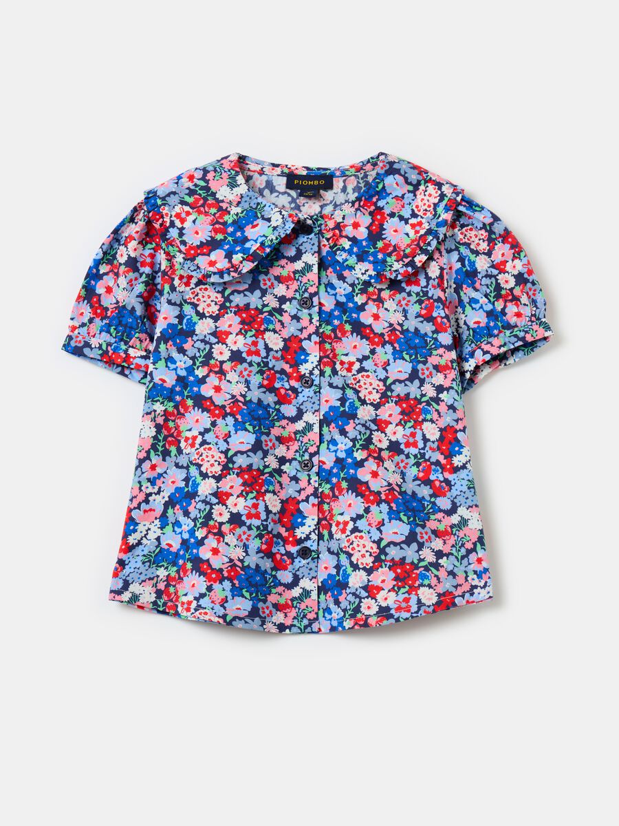 Floral shirt in cotton_5