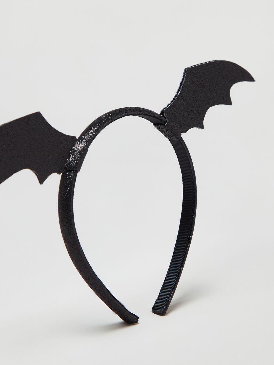 Hair band with bat wings_2