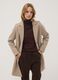 Casaco camel regular fit com lapelas e bot&otilde;es_0