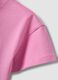 Girl's regular fit pink pure cotton T-shirt with print_3