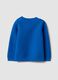 Blue pure cotton button jumper, regular fit, for baby boy_1