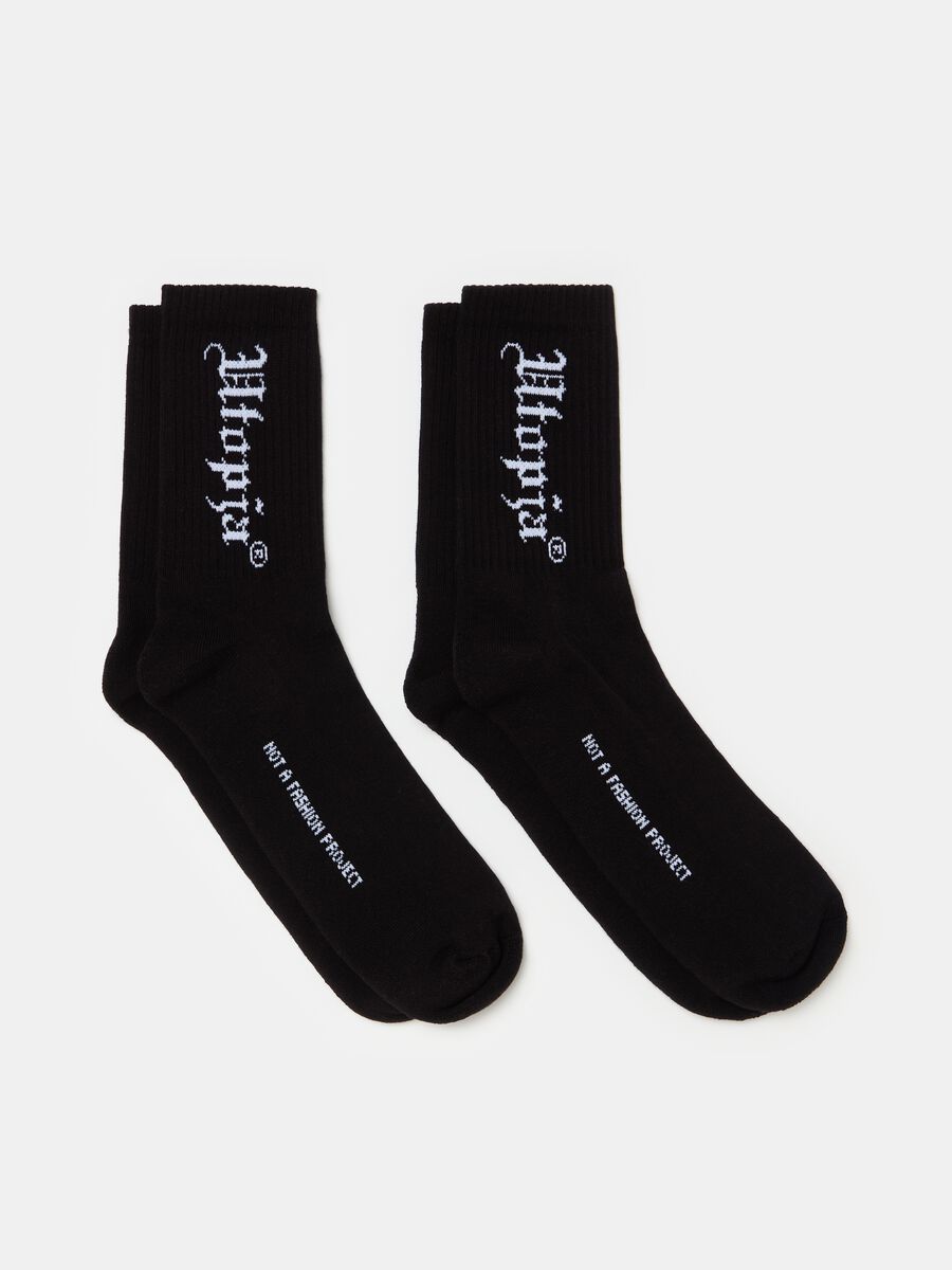 Calcetines Everyday 2 Pack Black_0