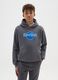 Grey cotton-blend kids' sweatshirt with Hard Rock Cafe logo_0