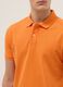 Orange short sleeve pure cotton polo shirt regular fit_3
