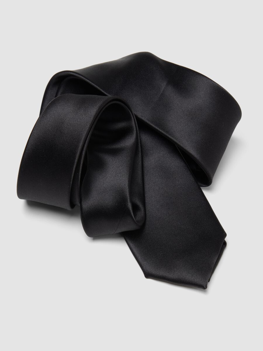 Corbata negra, pala de 6 cm_2