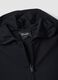 Black Fitted Full-Zip Yoga Hoodie_8