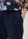 Blue stretch cotton trousers_3
