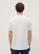 Wei&szlig;es T-Shirt aus reiner Baumwolle mit Print, Regular Fit_3