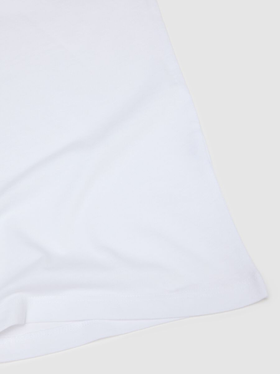 Boys' multi-coloured pure cotton vest twin pack with regular fit_3