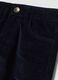 Blaue Ripp-Hose aus Stretch-Baumwolle_2