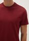 Red pure cotton regular fit t-shirt_3