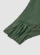Gr&uuml;ne Swim-Briefs aus Stretchmaterial mit seitlicher Raffung_5