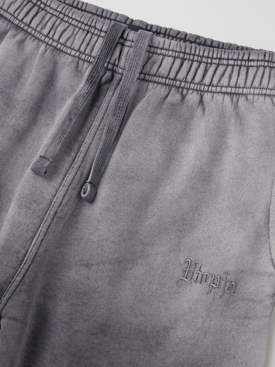 Sunfaded Cargo Sweatpants Vintage Grey_7
