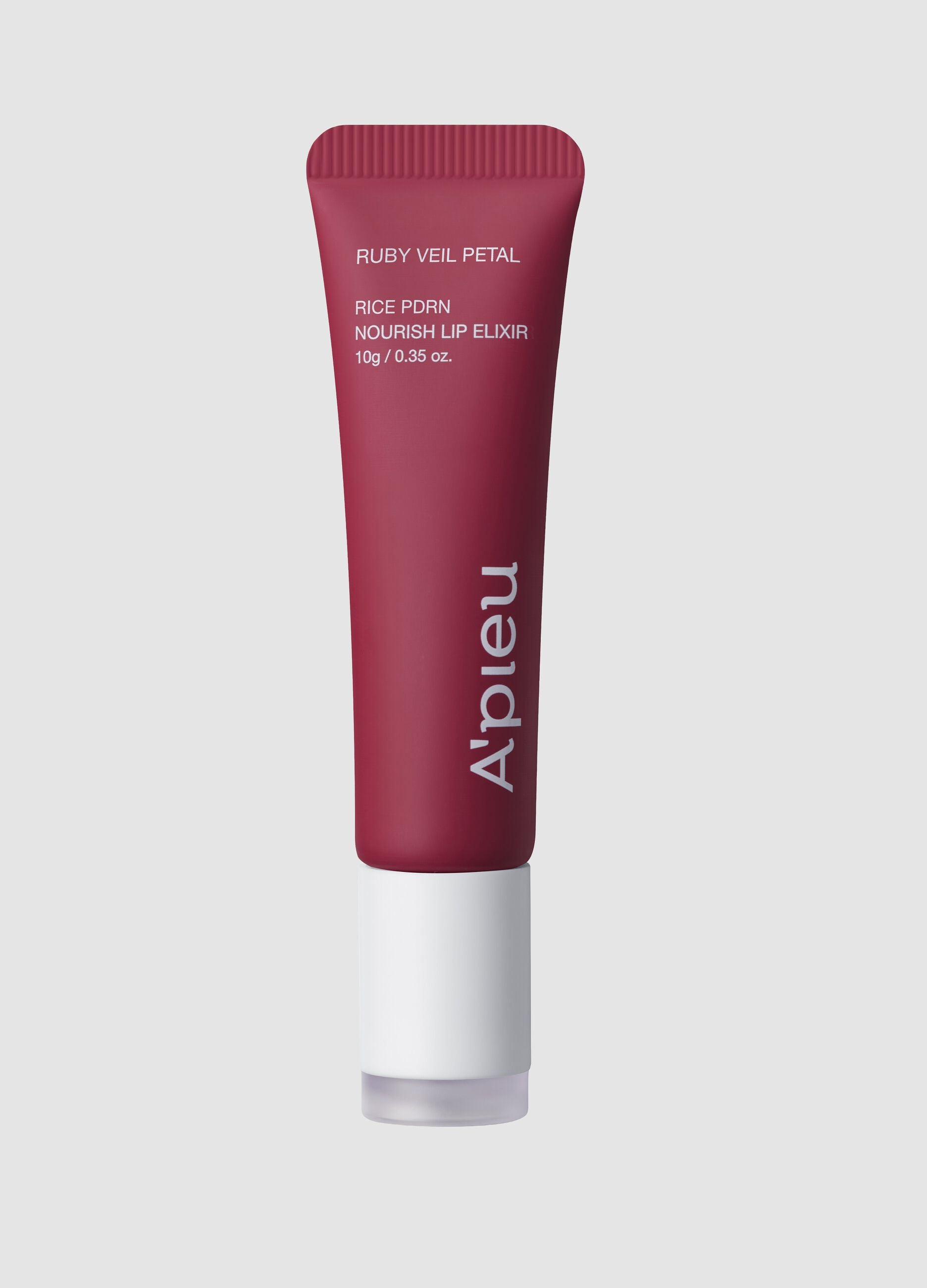 Rice PDRN Nourish Lip Elixir Ruby Veil Petal 10g - Korean make-up
