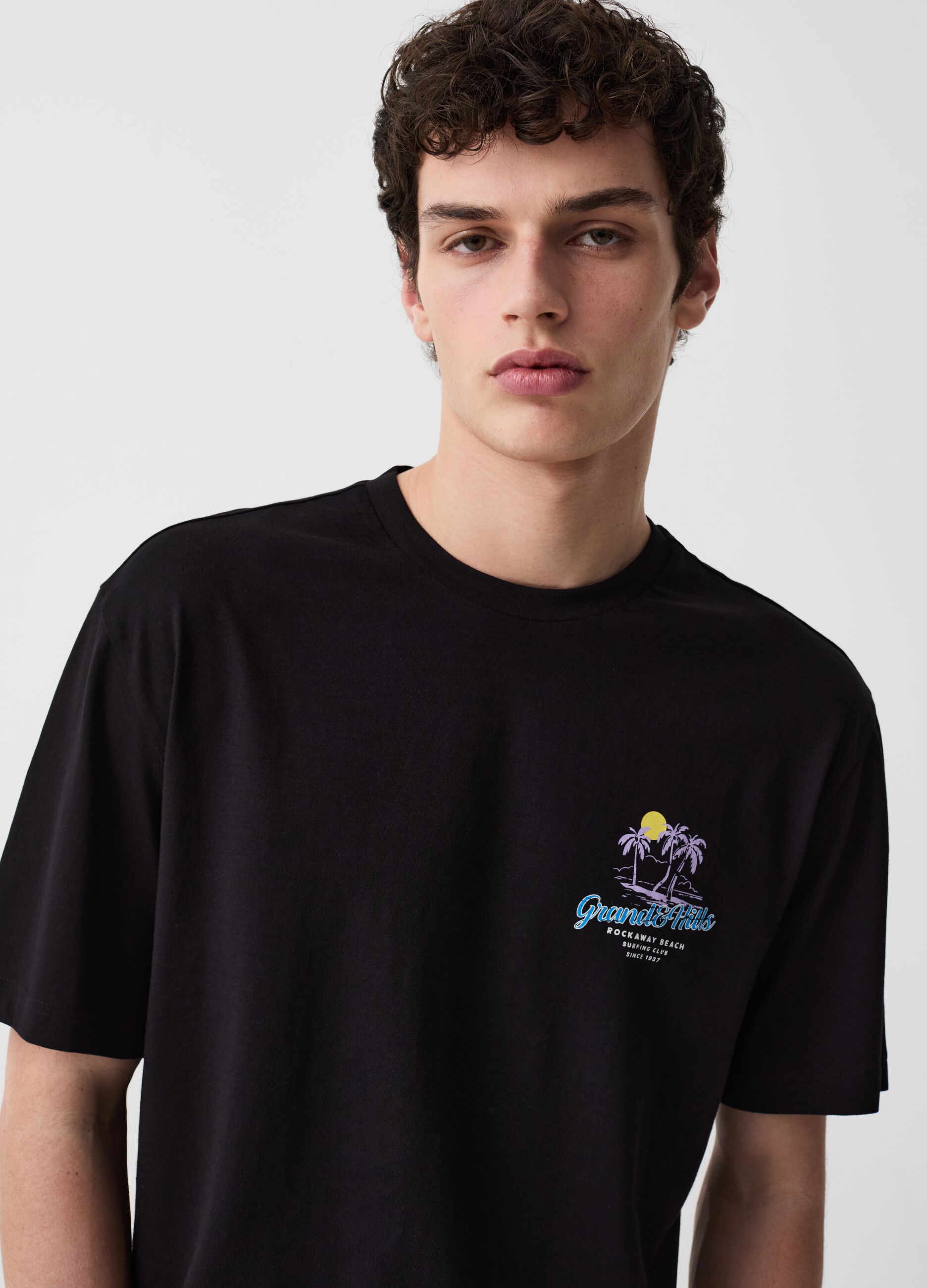 Camiseta estampado Rockway Beach Surfing Club