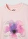 T-shirt rosa de algod&atilde;o puro corte regular com estampado floral_5