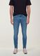 Light blue stretch-cotton skinny-fit denim jeans_1