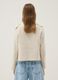 Beige cotton and viscose blend jacket_3