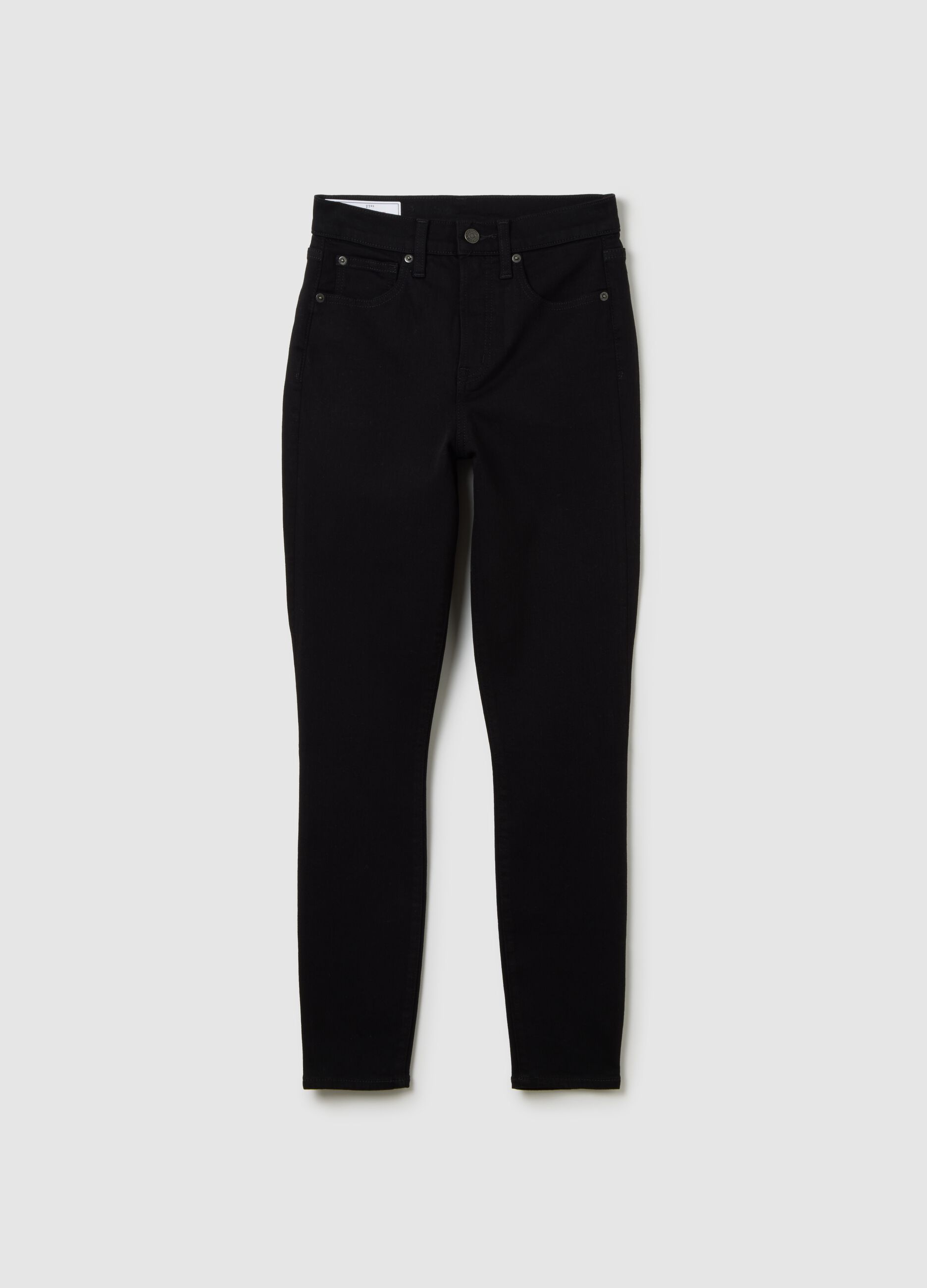 High-waist, skinny fit jeans