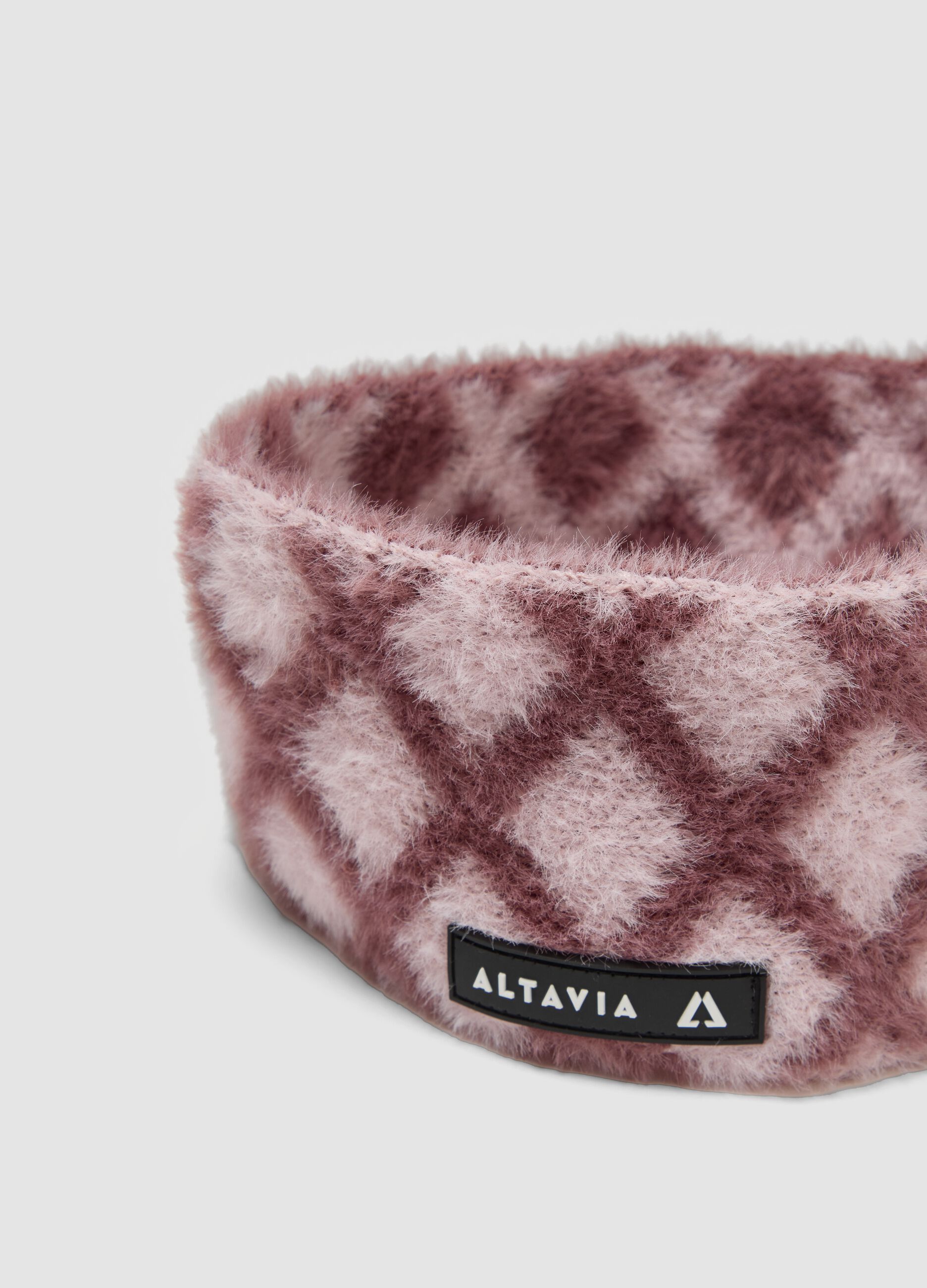 Fascia rosa con fantasia geometrica ALTAVIA WITH DEBORAH COMPAGNONI