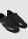 Schwarze Sneakers aus echtem Leder_1