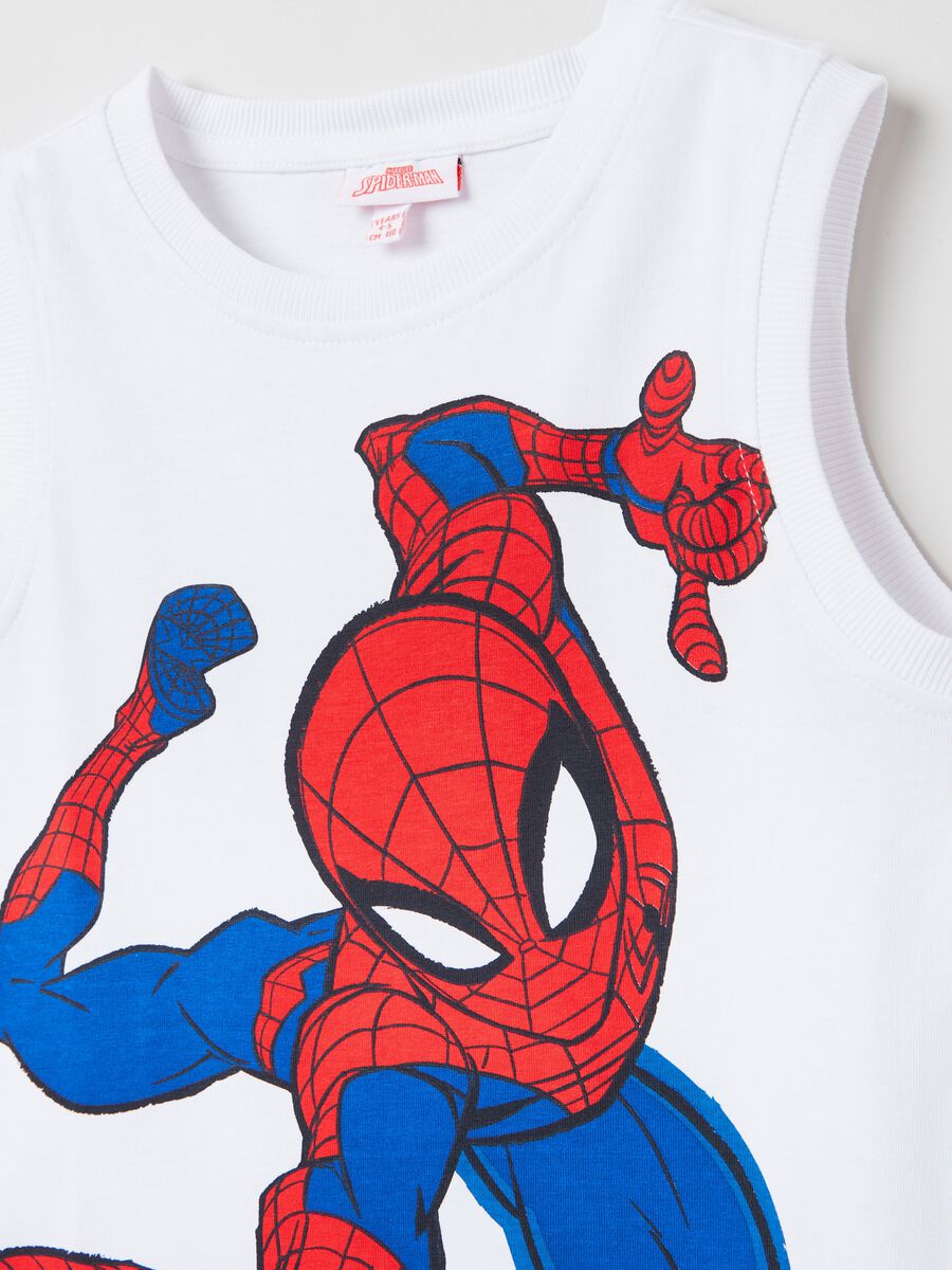 Racerback vest with Marvel Spider-Man print_2