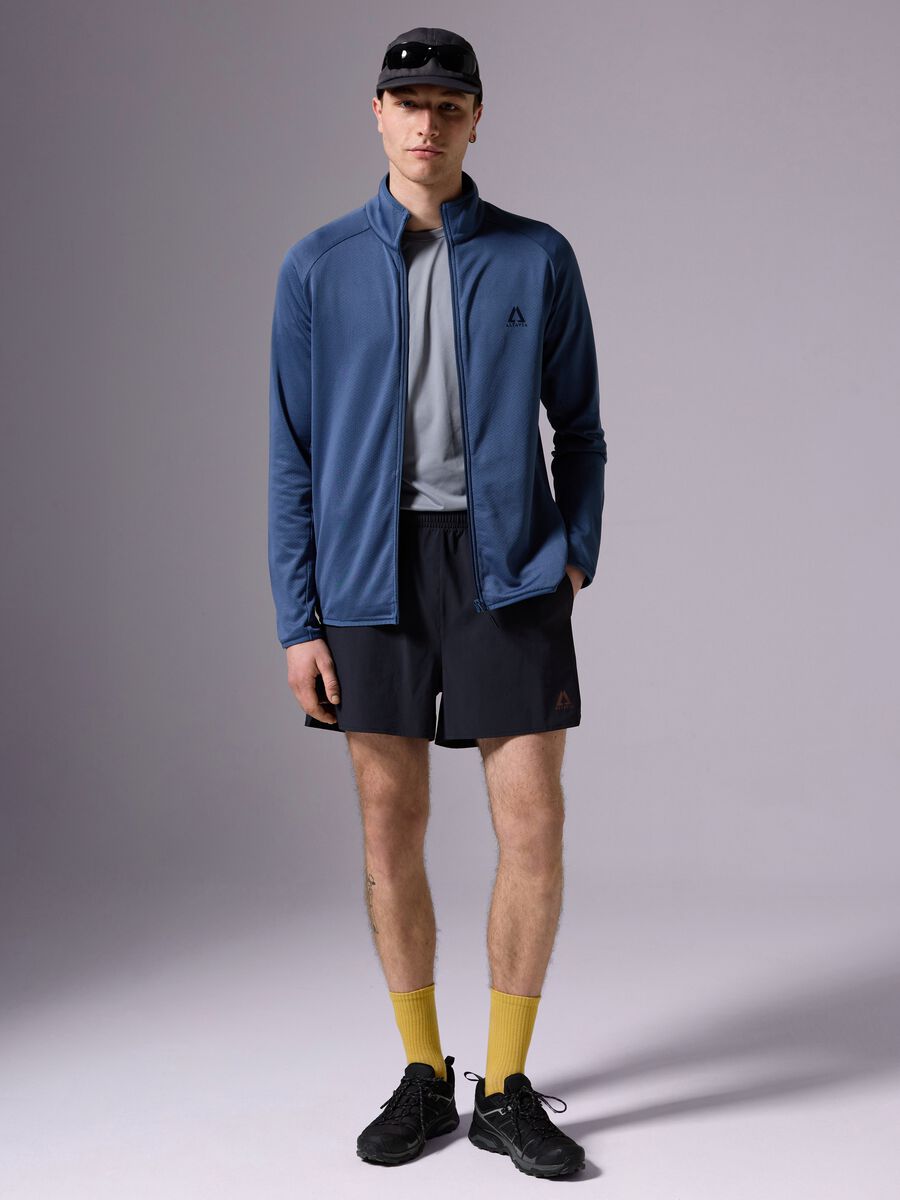 ALTAVIA WITH DEBORAH COMPAGNONI full-zip sweatshirt in technical fabric_0