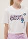 Conjunto branco e roxo em algod&atilde;o puro para rapariga com estampados do Stitch_2