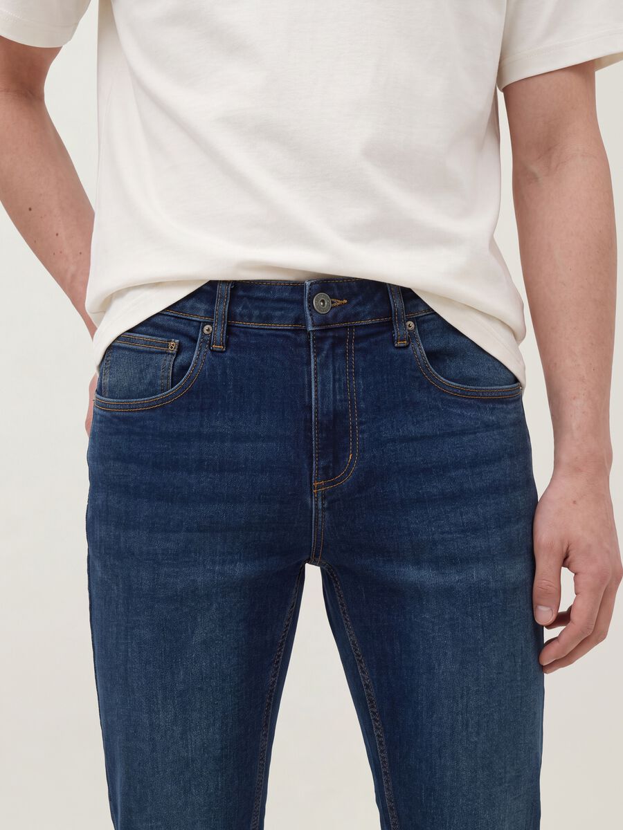 Skinny-Fit Denim-Jeans aus Stretch-Baumwolle_3