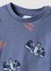 Blaue Pyjamas aus reiner Bio-Baumwolle mit Mickey-Mouse-Print_2