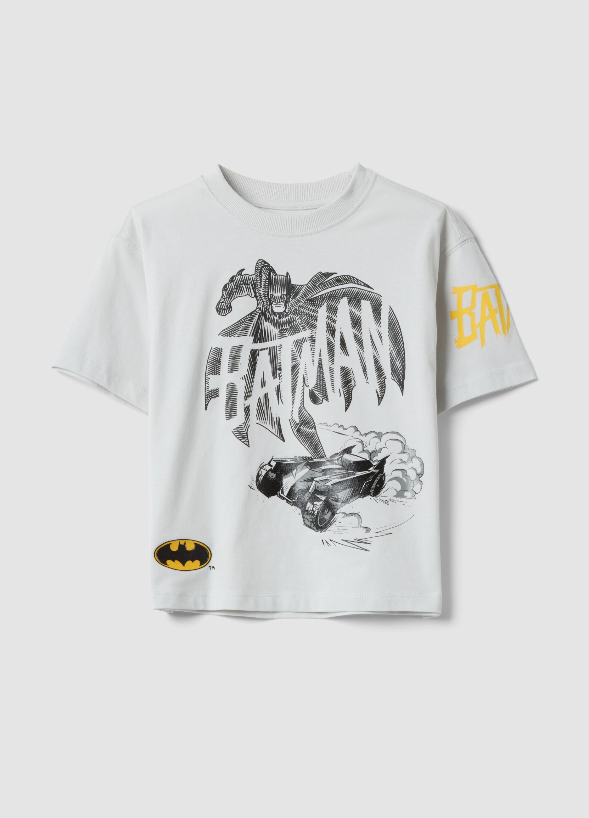 White pure cotton short-sleeve T-shirt