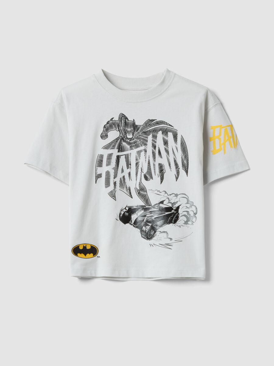 White pure cotton short-sleeve T-shirt_0