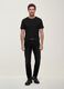 Schwarze Comfort-Fit-Jeans aus Stretch-Baumwolle_0