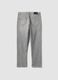 Graue Denim-Jeans aus reiner Baumwolle, Regular Fit_5