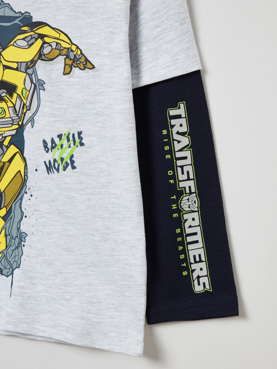 Camiseta manga larga estampado Transformers_2