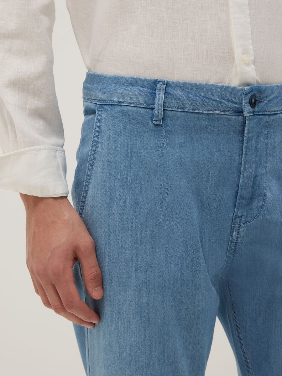 Hellblaue Stretch-Denim-Jeans, Regular Fit_3