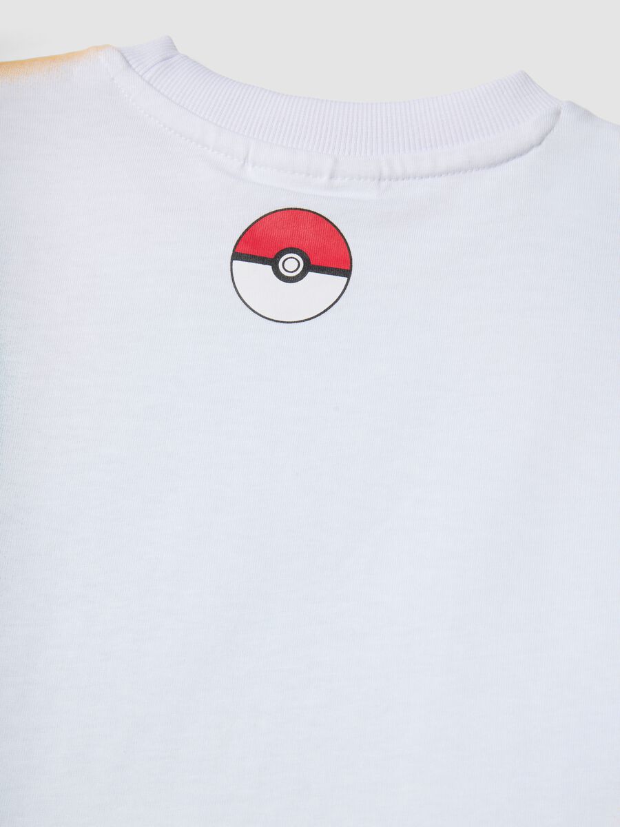 Multicolour pure cotton kids' T-shirt with Pok&eacute;mon, regular fit_3